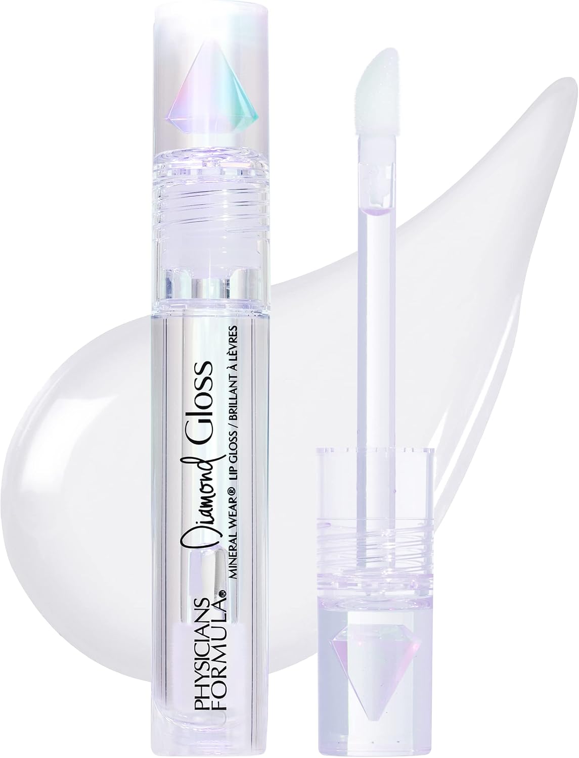 PF DIAMOND GLOSS LIP GLOSS CRYSTAL CLEAR pack of 2