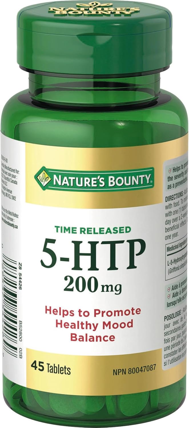 NATURE'S BOUNTY 5-HTP TR TB 200MG 45 TABLET