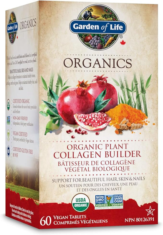 Garden of Life - Organics - Organic Plant Collagen Builder - 60 VT