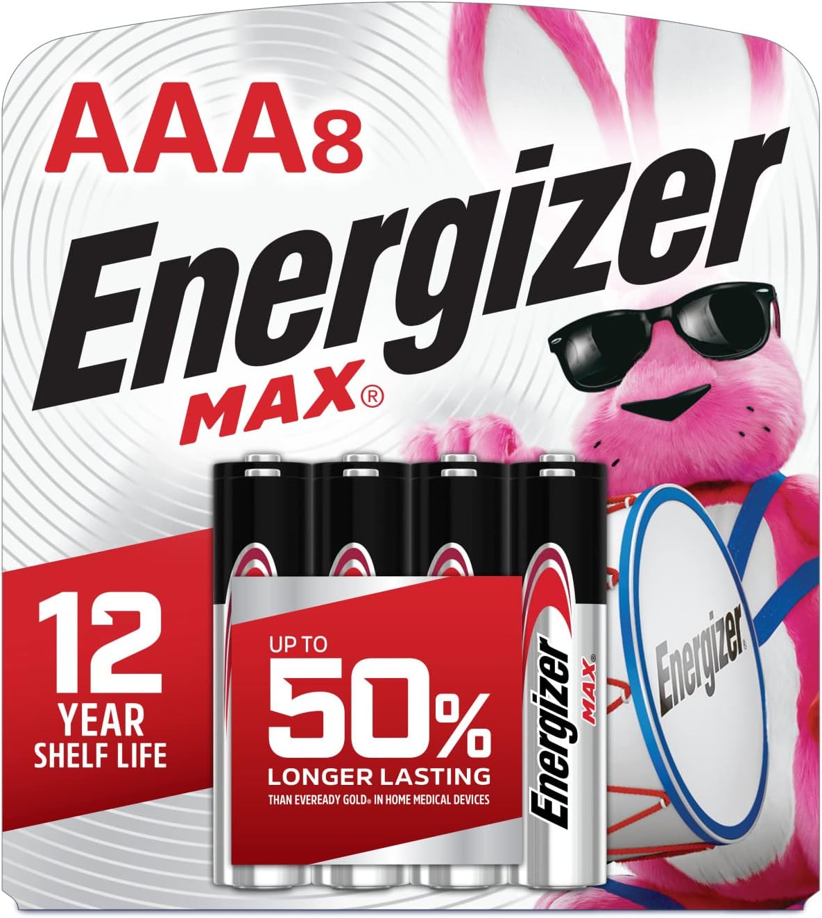 ENERGIZER MAX BATTERIES AAA 8