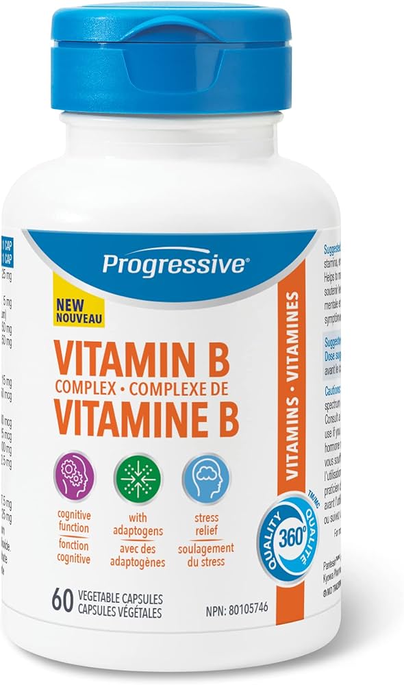 Progressive Vitamin B Complex 60 caps