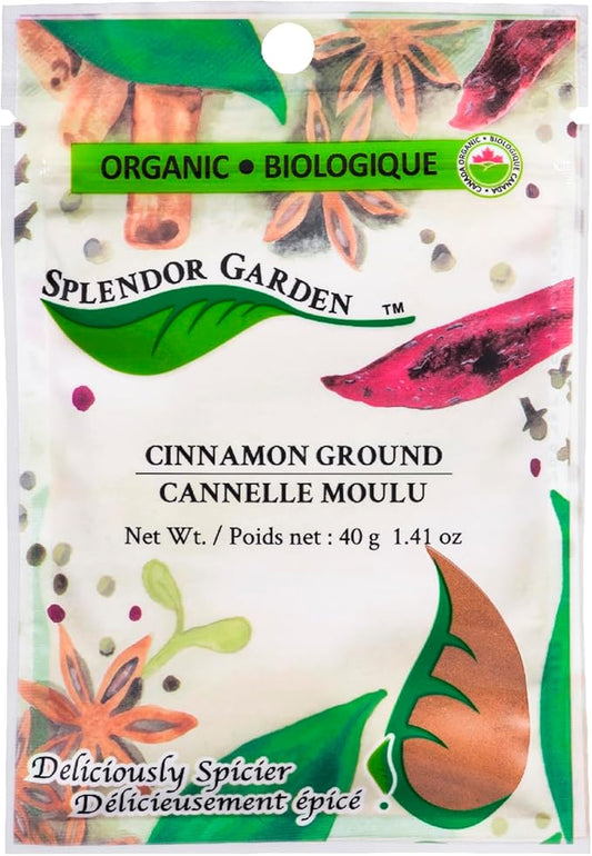 Splendor Garden - Organic Cinnamon Ground - Cassi - 40g