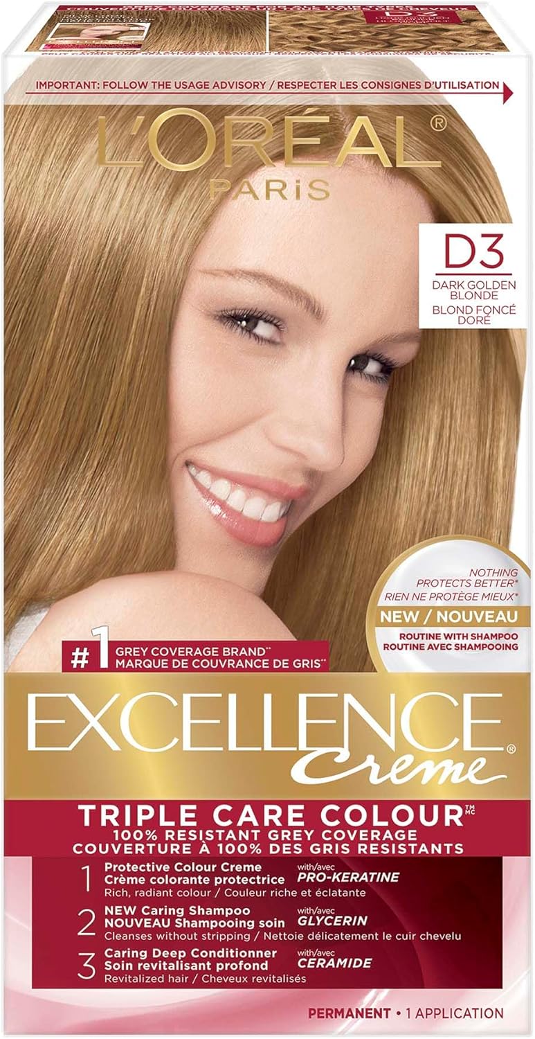EXCELLENCE PRO-KERATIN DARK GOLDEN BLONDE #D3