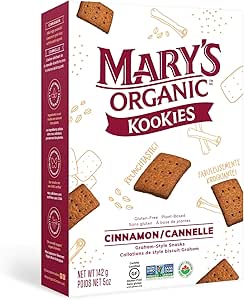 Mary's Organic Crackers Cooking Oils Cinnamon142G