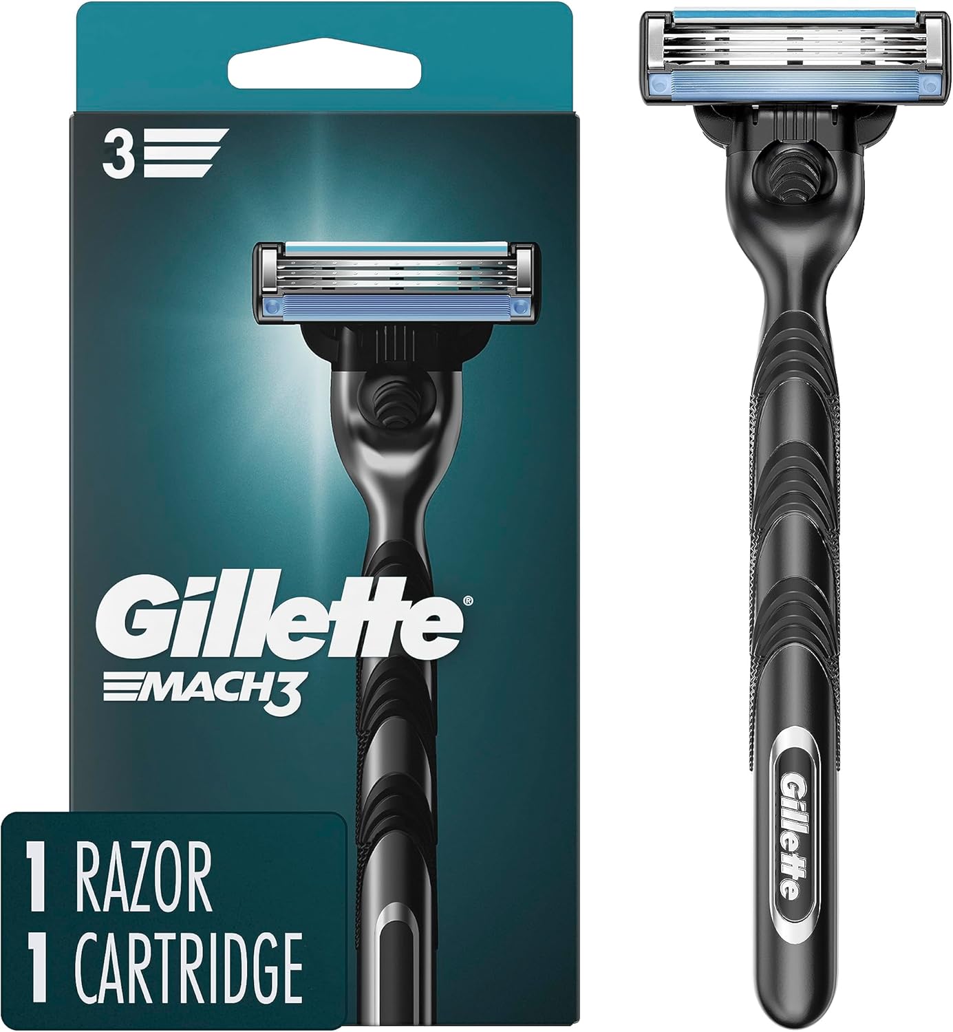 GILLETTE MACH3 RAZOR & 1 CARTRIDGE