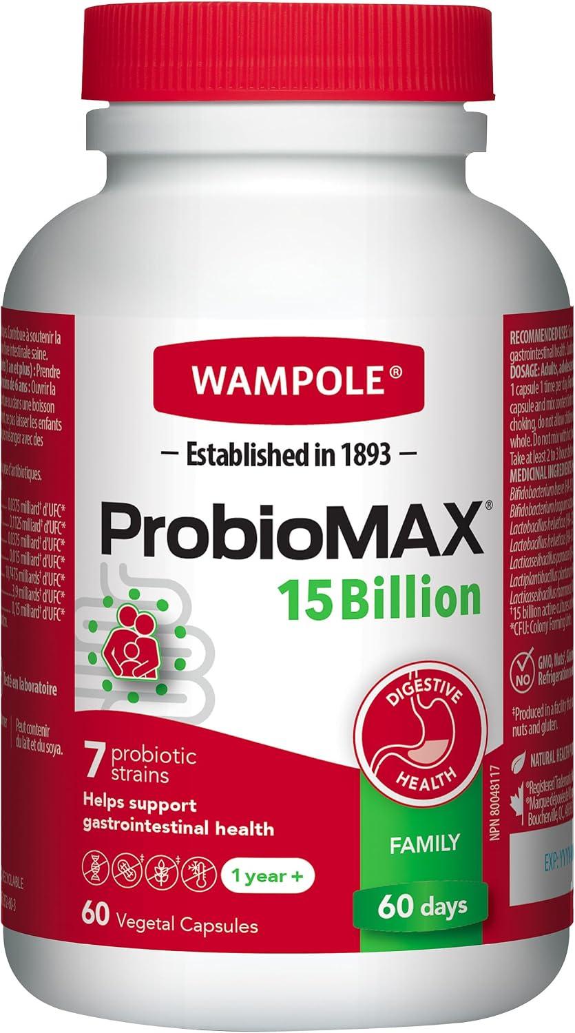 PROBIOMAX 15 CAPS 60 WAMPOLE CAPSULE