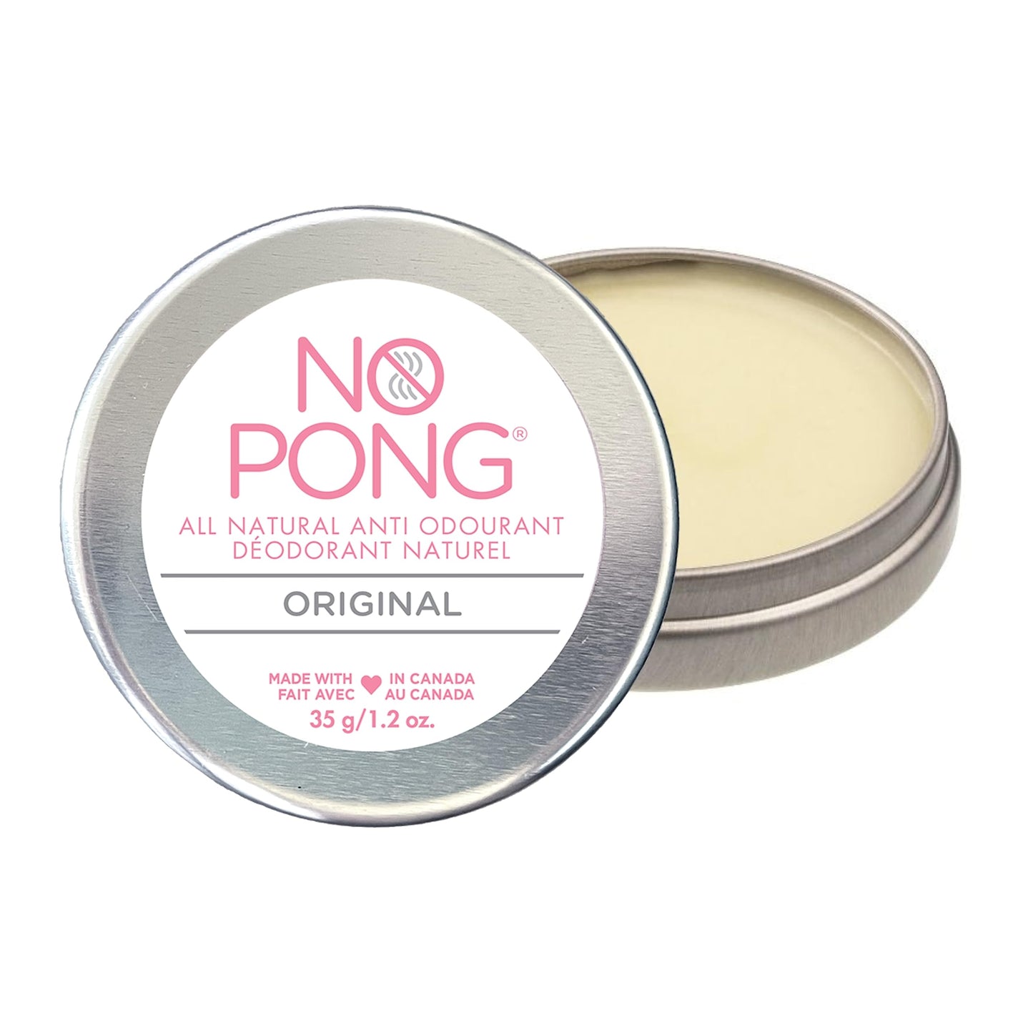 No Pong Natural Deodorant Original 12 x 35g