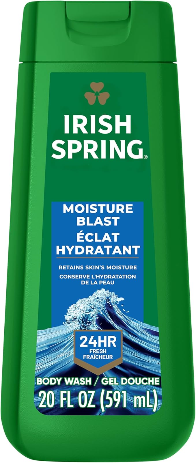 IRISH SPRING BODY WASH MOISTURE BLAST 591ML