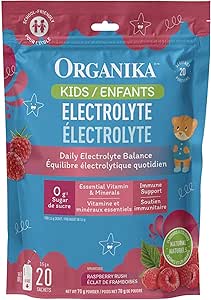 Organika ELECTROLYTE STICK PACK KIDS RASPBERRY RUSH BAG20