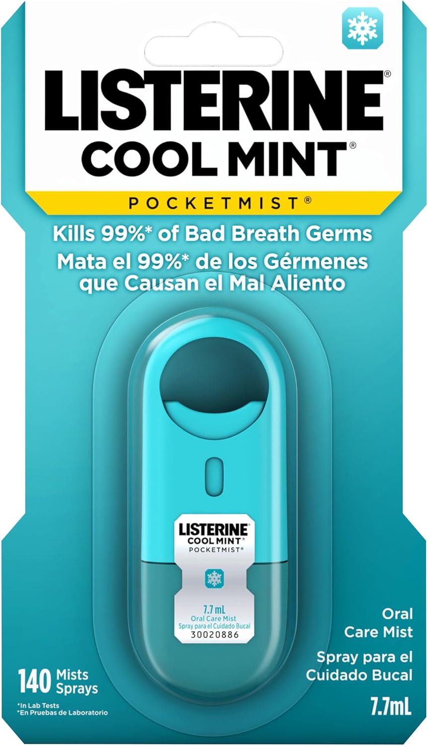 LISTERINE POCKET MIST COOL MINT 1 pack of 6