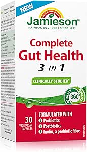 Jamieson JMS Complete Gut Health NEW 2025 30Capsules