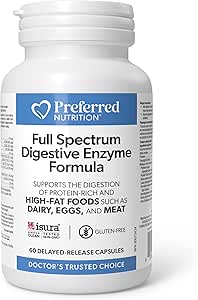 Full Spectrum Digestive Enzyme Formula - 60 capsules