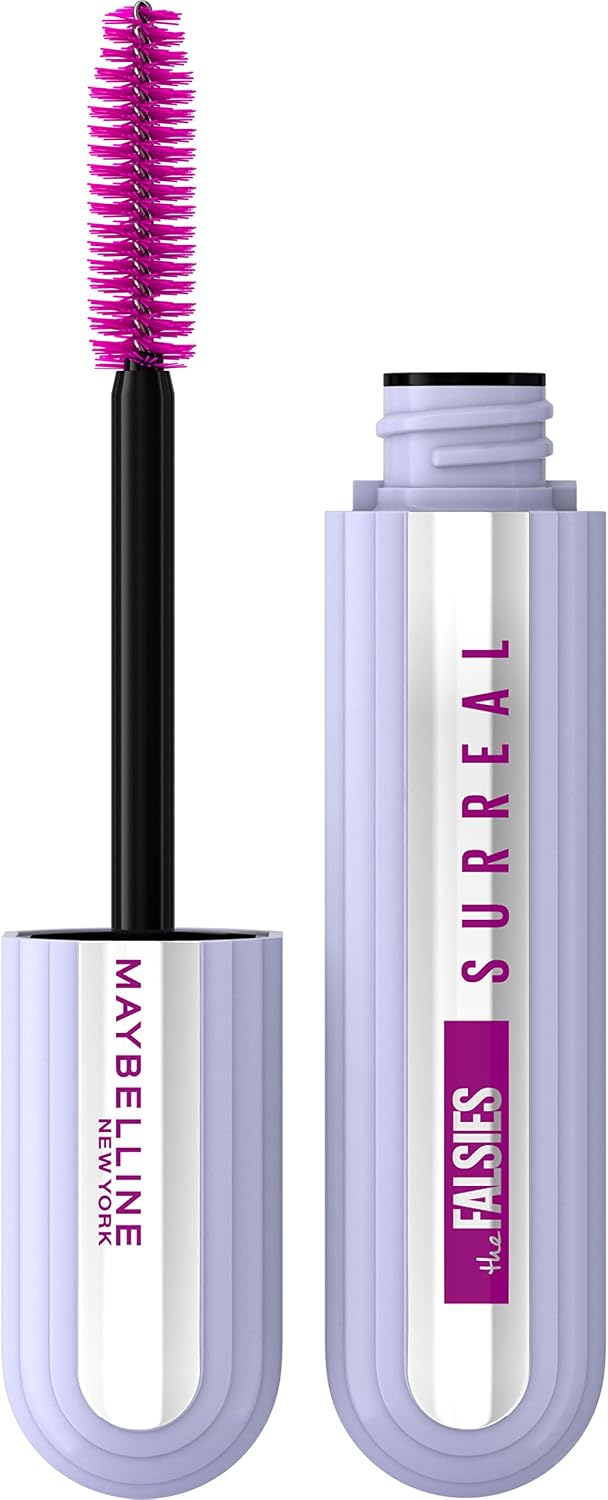 MAYBELLINE FALSIES SURREAL MASCARA BROWNISH BLACK pack of 3