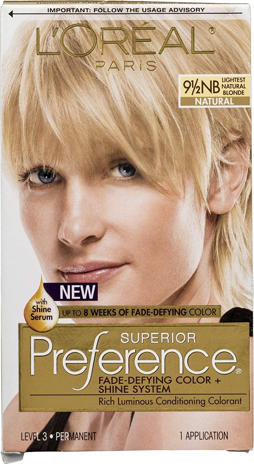 LOREAL PREFERENCE LIGHT NATURAL BLONDE #9N