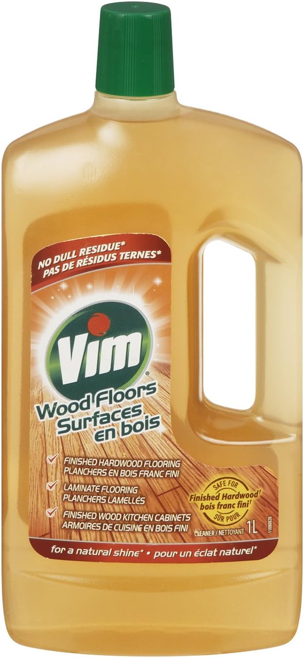 VIM CLEANER FLOOR HARDWOOD 1L pack of 8