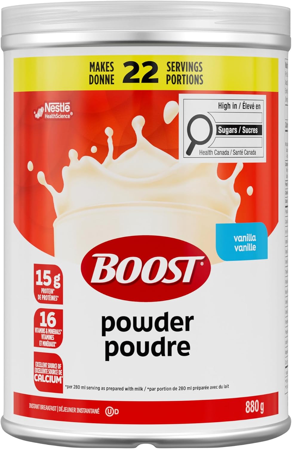 BOOST PD VANILLA 880G POWDER pack of 3