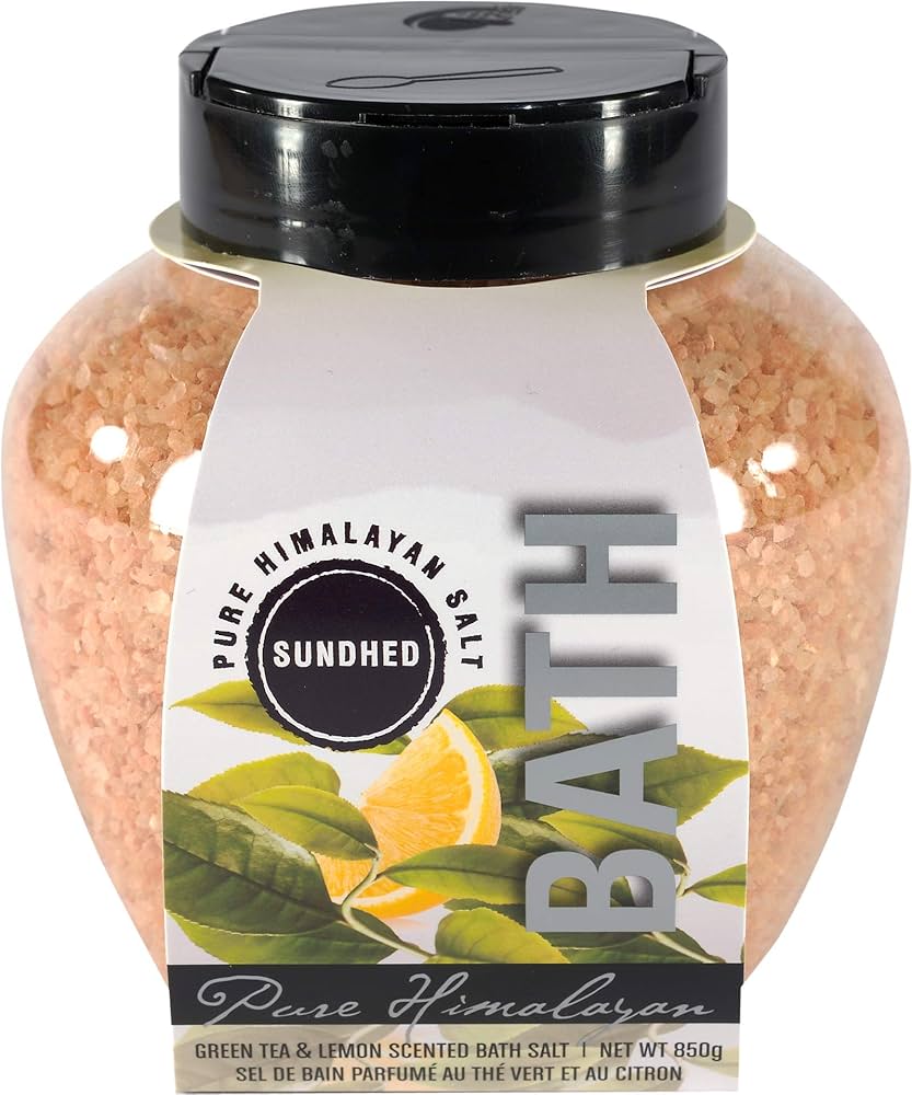 SUNDHED Bath Salt Green Tea & Lemon 850g