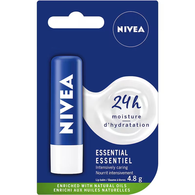 NIVEA LIP CARE ESSENTIAL 4.8G pack of 12