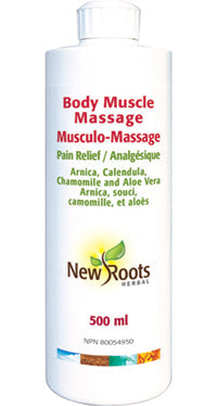 NEW ROOTS Body Muscle Massage Pain Relief 500 ml