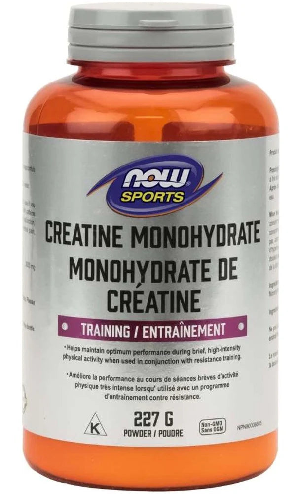 NOW Creatine Monohydrate Pure Powder 227g