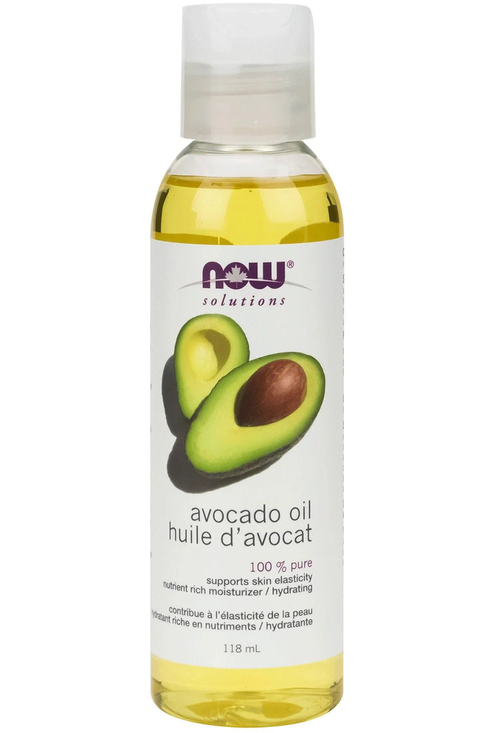 NOW Avocado Oil, Expeller Pressed 118mL
