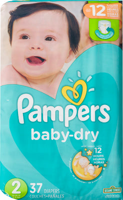 Pampers Diapers - Baby Dry Jumbo Size 2