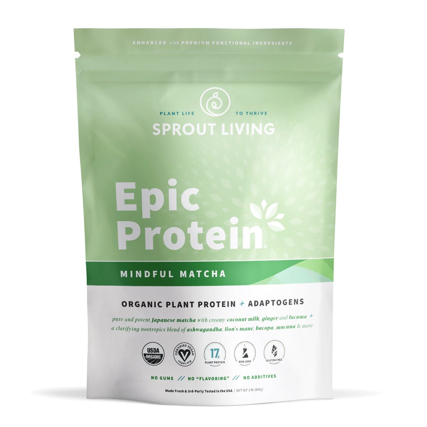 Sprout Living Sprout Living Epic Blends Mindful Matcha Container Size: 1 lbs Each