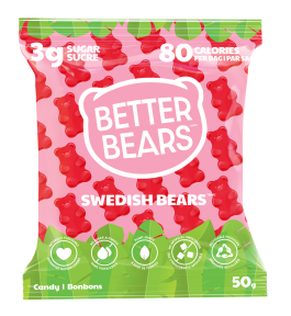 Better Bears   Swedish Bears Gummy Bears 12 x 50g