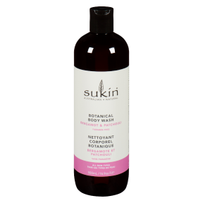 SUKIN_BOTANICAL BODY WASH - BERGAMOT & PATCHOULI_500 mL