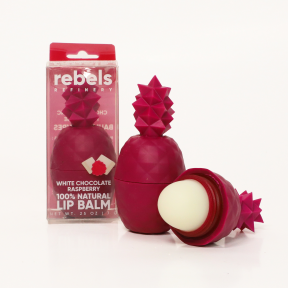 Rebels Refinery Pineapple Lip Balm Wht Choc/Rspbrry 7g