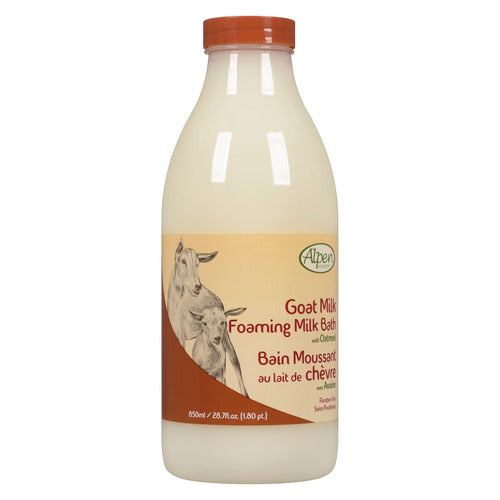 ALPEN SECRETS FOAM BATH GOAT MILK /OATMEAL 850ML