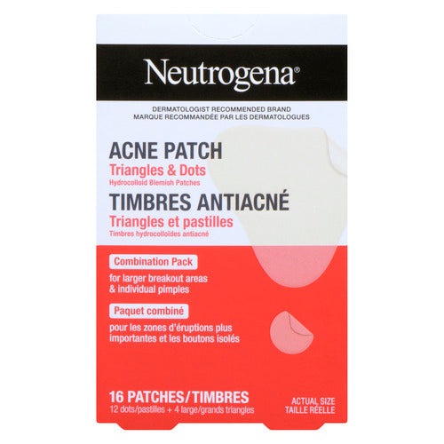 NEUTROGENA ACNE PATCH TRIANGLES 16