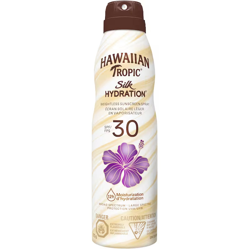 HAWAIIAN TROPIC SILK HYD WEIGHTLESS SP SPF30 170ML AEROSOL