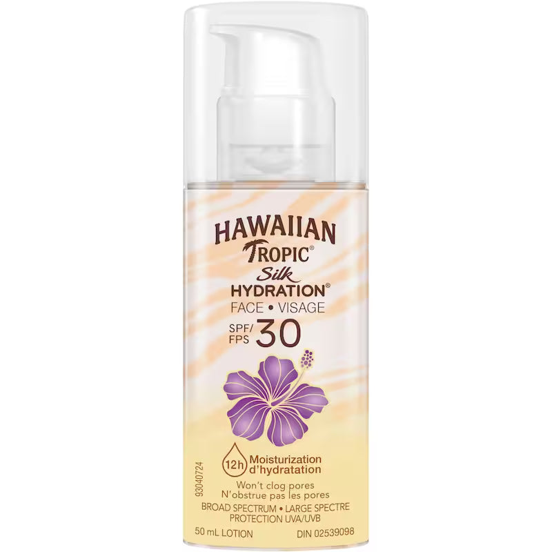 HAWAIIAN TROPIC SILK HYD WEIGHTLESS FC SPF30 50ML LOTION