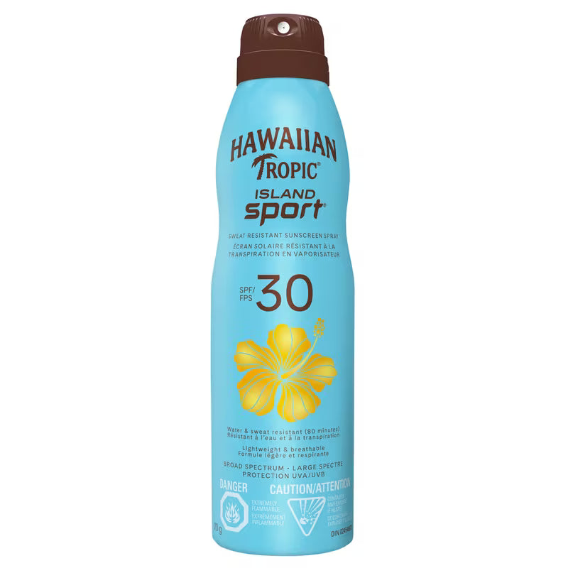 HAWAIIAN TROPIC ISLAND SPORT SP SPF30 170G SPRAY