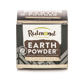 Redmond-Earthpowder Blk Licorice w/charcoal