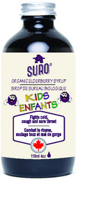 SURO   Organic Elderberry Syrup for Kids 118ml