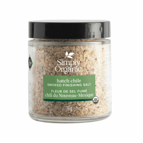 SIMPLY ORGANIC  - Hatch Chile Finishing Salt, Organic (glass bottle) (vegan)    62g