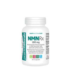 PrairieNaturals   NMN Rx 200mg with Quercetin + Resveratrol   60 V-Caps