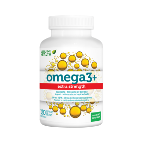 Genuin Health   Genuine Health - Omega3+ Extra Strength Softgels