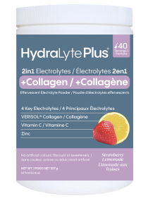 Hydralyte Strawberry Lemonade Collagen Tub 337g