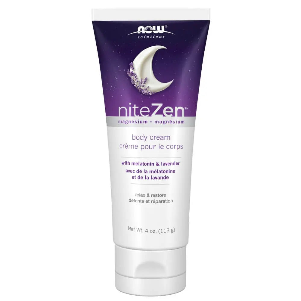 NOW Foods - niteZen™ Magnesium Body Cream 113g