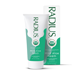Radius Corporation USDA Organic Mint Aloe Neem 85g