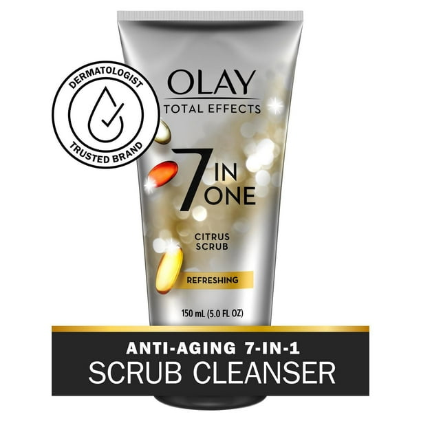 OLAY TOTAL EFFECTS SCRUB REFRESHING CITRUS 150ML
