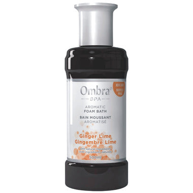 OMBRA AROMATHERAPY FOAM BATH GINGER LIME 500ML