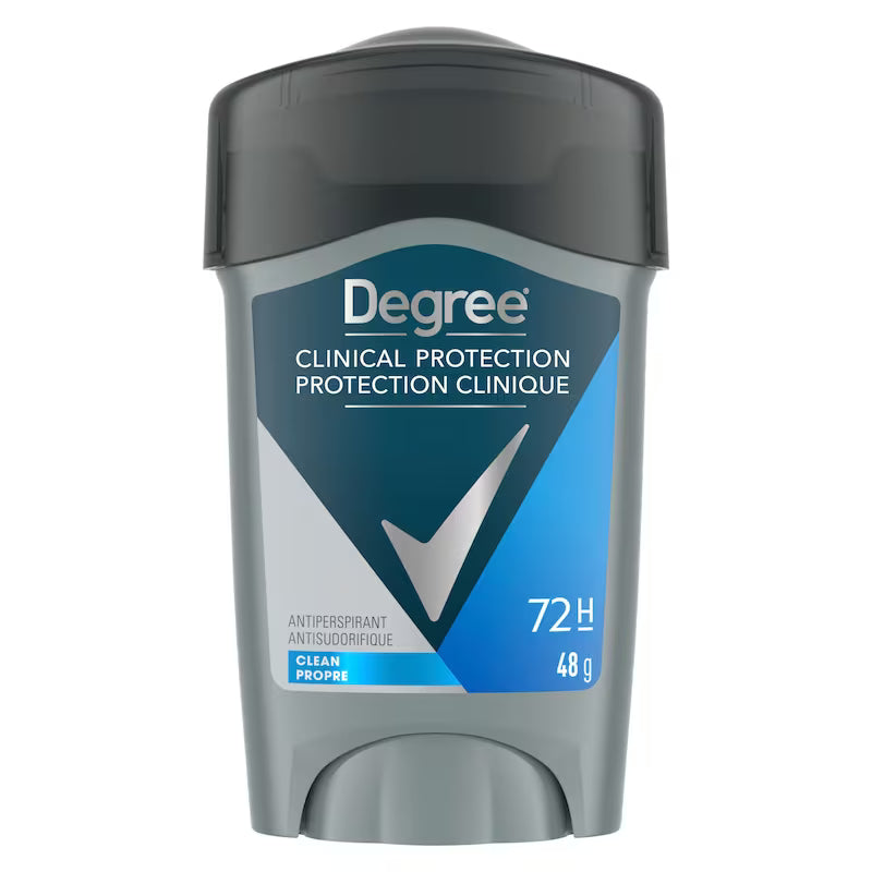 DEGREE CLINICAL MEN SOLID FRESH 48G