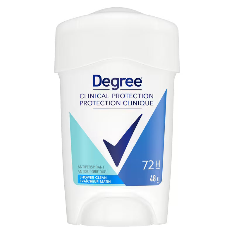 DEGREE CLINICAL WN SLD SHOWER CLEAN 48G