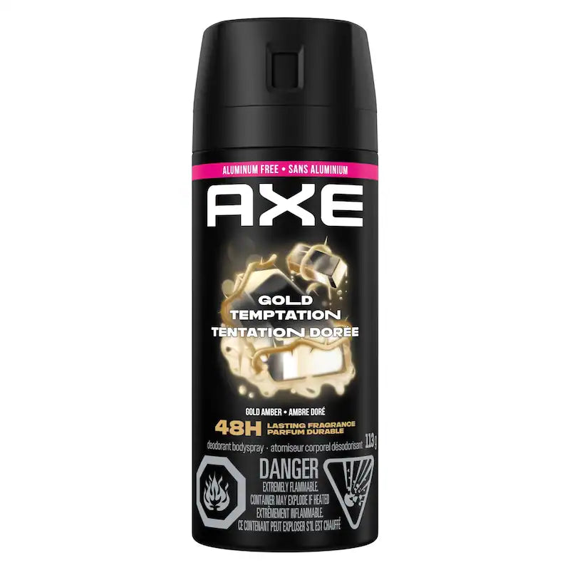AXE BODY SPRAY GOLD TEMPTATION 113G AEROSOL