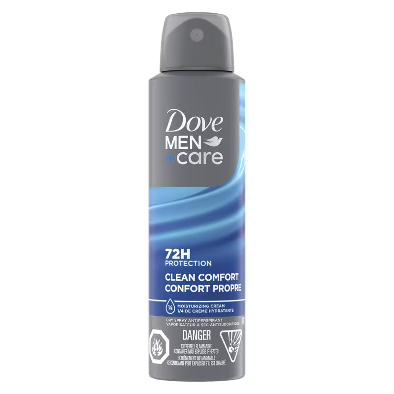 DOVE MEN+CARE ANTIPERSPIRANT CLEAN COMFORT 107G AEROSOL