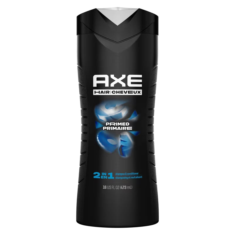 AXE PRIMED JUST CLEAN SHP 2IN1 473ML